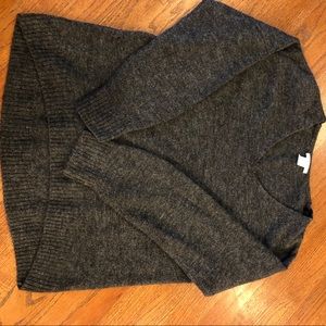 Gray Oversized Sweater XS H&M